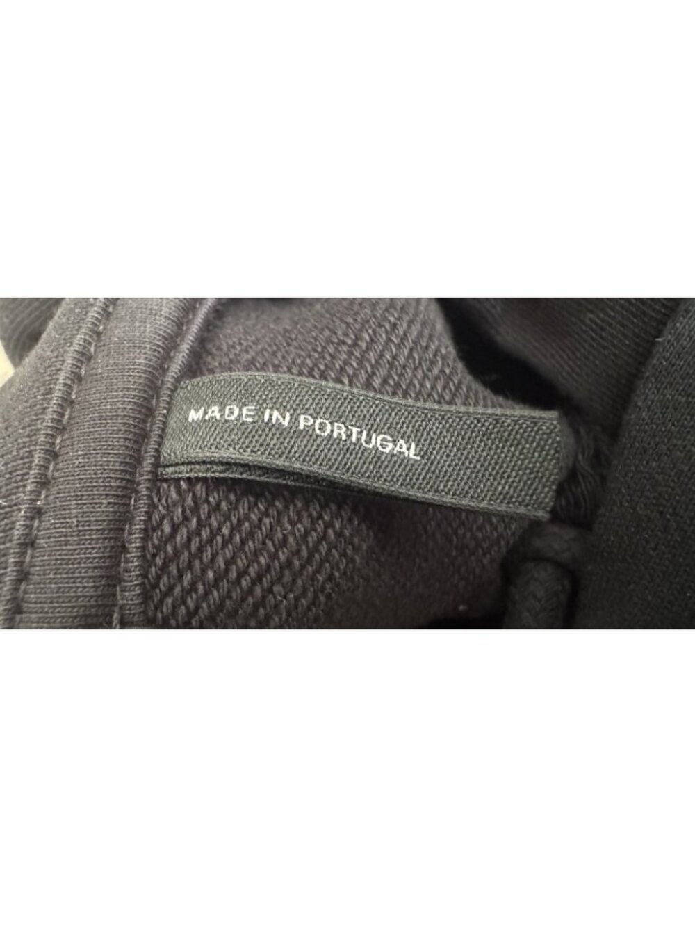 Helmut Lang Black Spell Out Hoodie Men XXL Designer Streetwear Logo - Picture 10 of 10